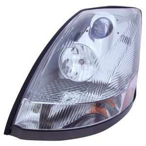 VL-0402-L | Volvo VNL HeadLight White Driver Side