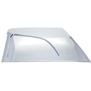 VL-1202-2-R | Volvo VNL 2018 & Newer Bumper Trim Mould Without Hole Chrome Passenger Side