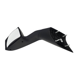 VL-1601B-L | Volvo VNR 2018 & Newer Hood Mirror Black W/O Heating W/O Electrical Driver Side