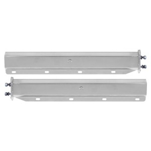 TRMFH301 | Mud Flap Hanger Set Spring loaded Steel Straight 30