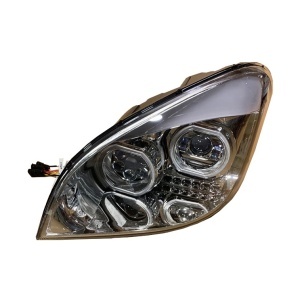 FRCA-0401A-R | Freightliner Cascadia Projector Headlight Chrome Passenger Side