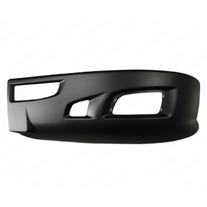 KWN-009C-L | Left plastic black - Corner Bumper with Holes, Kenworth T660, 2008-2017