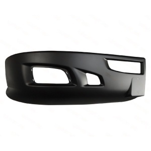 KWN-009C-R | Right plastic black - Corner Bumper with Holes, Kenworth T660, 2008-2017