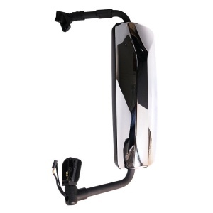 VL-1603B-LS32 | Left chrome - Door Mirror assembly with Heating/Electrical, Volvo VNL, 2004-2016