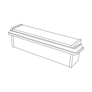 TR504-EF | Engine air filter, Freightliner Cascadia, 2018+