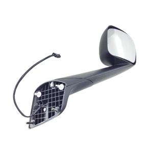 FRCA-1402C-RS32 | Right plastic Black - Hood mirror With Heating / W/O Electrical, Cascadia, 2018+