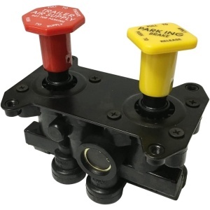 TR800259 | MV-3 Air Brake Manifold Control Dash Valve Threaded Holes