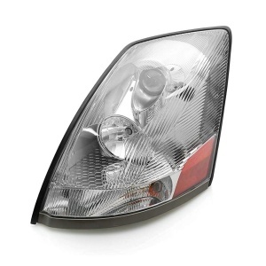TR207-VLHL-L | Driver Side Chrome Headlight for 2004-2017 Volvo VNL Trucks