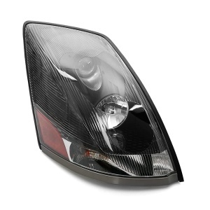 TR208-VLHL-R | Passenger Side Black Headlight for 2004-2017 Volvo VNL Trucks