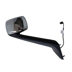 FRCA-1402D-RS32 | Chrome Passenger Side Hood Mirror Freightliner Cascadia 2018 & Newer