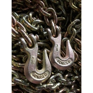 TR3820 | 3/8 x 20 Foot Chain with Hooks (G70)