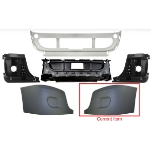 FRCA-0205-LS26 | Freightliner Cascadia Corner bumper Outer without Hole, 2007-2017 LH