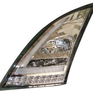 F01096-L | Left chrome - Headlight LED, Volvo VNL, 2018+
