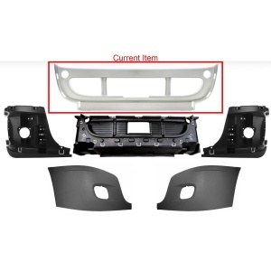FRCA-0208S26 | Freightliner Cascadia Center bumper Outer Chrome, 2007-2017