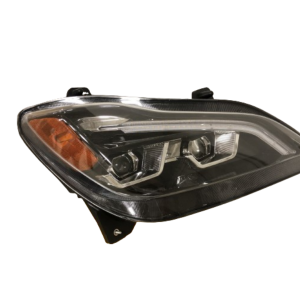 KWN-1701B-R | RH Headlight, LED Projector with stripe, Black, 2021+, Kenworth T680