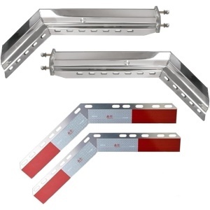 TRMFH404 | Stainless Steel Mud Flap Hangers 2-1/2