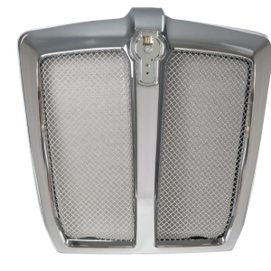 F01322S32 | Grille,with Bug Screen,W/O Emblem,Chrome,kenworth T680 2022+