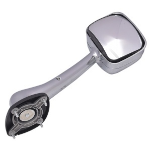 FRCA-0303-R | Freightliner Cascadia Hood Mirror Complete Chrome Passenger Side