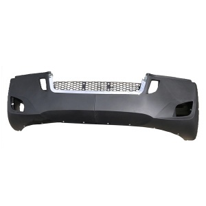 FRCA-1201CS26 | Freightliner Cascadia 2018 & Newer Bumper With Fog Light Hole Chrome Stripe