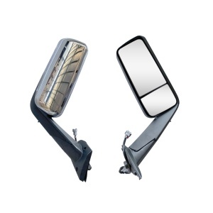 FRCA-1401D-RS32 | Freightliner Cascadia 2018 and Newer Door Mirror Assembly Chrome Passenger Side