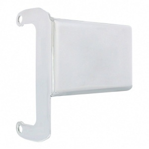 FT129-R | Freightliner Cascadia Stainless Light/CB Bracket ss Material Passenger Side