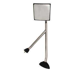 INN-009-R | International ProStar, Durastar, Transtar, Workstar Hood Mirror Complete Chrome Passenge