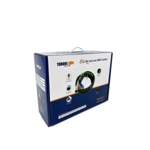 TR813212| 3-in-One Rubber Air Hose Electrical Cable Wrap 12' Air Line Hose